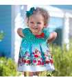 Vestido tirantes lunares bebé niña