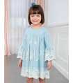 VESTIDO TUL BORDADO