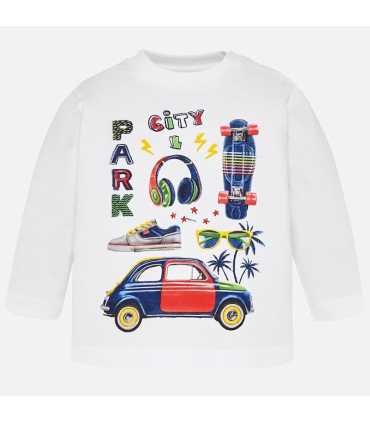 Camiseta manga larga dibujos bebé niño