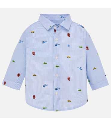 Camisa manga larga estampada bebé niño