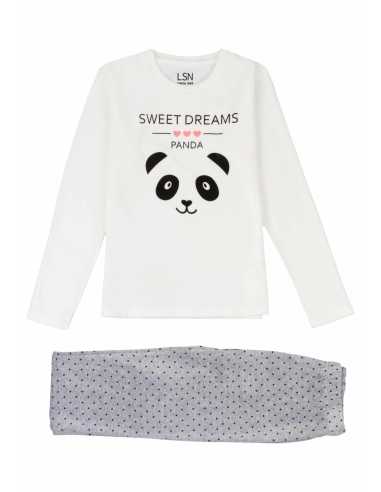 PIJAMA DE TUNDOSADO CON PRINT