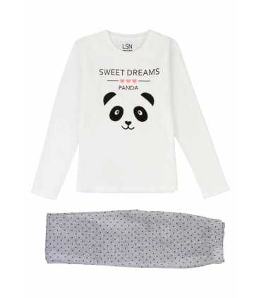 PIJAMA DE TUNDOSADO CON PRINT