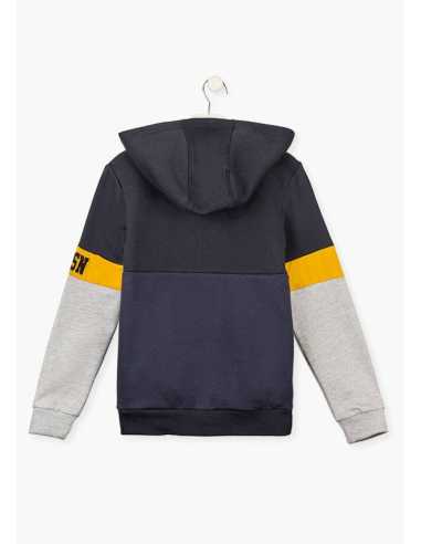 SUUDADERA DE FELPA CON CAPUCHA