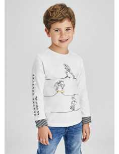 CAMISETA M-L BORDADO