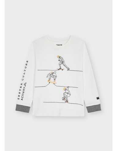 CAMISETA M-L BORDADO