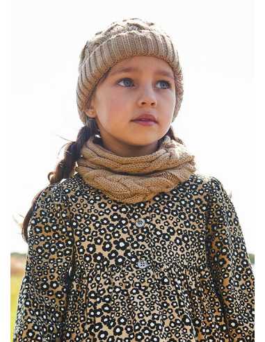 CONJ. GORRO BUFANDA TRENZAS