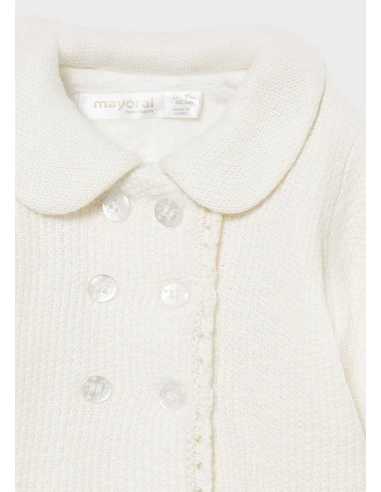 ABRIGO TRICOT Y CAPOTA