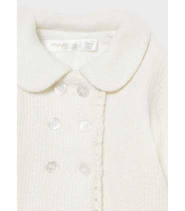 ABRIGO TRICOT Y CAPOTA