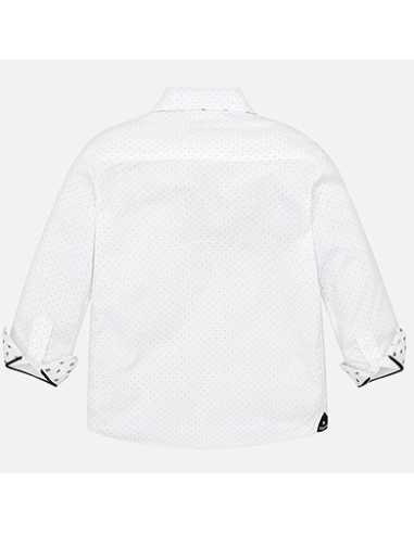 Camisa manga larga estampada aviones niño