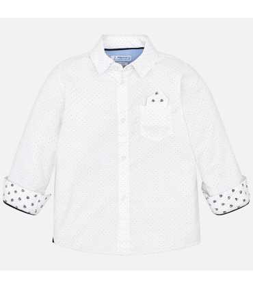 Camisa manga larga estampada aviones niño