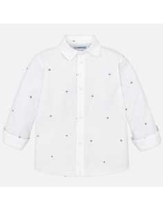 Camisa manga larga estampada niño 2