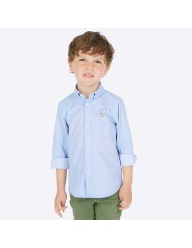 Camisa manga larga logotipo niño