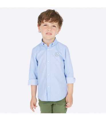 Camisa manga larga logotipo niño