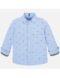 Camisa manga larga estampada motivos niño 2