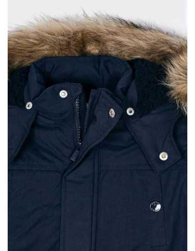 PARKA CAPUCHA DE PELO