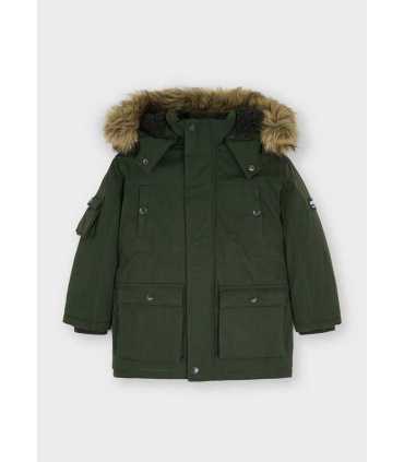 PARKA CAPUCHA DE PELO