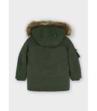 PARKA CAPUCHA DE PELO