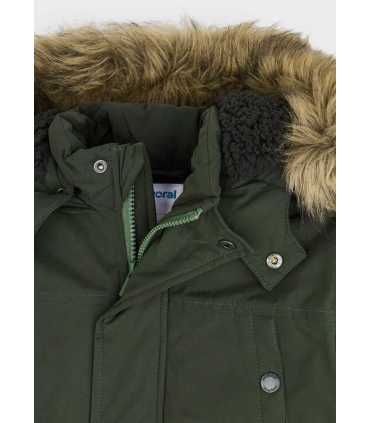 PARKA CAPUCHA DE PELO