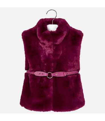 Chaleco pelo cinturón niña