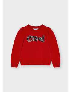 PULLOVER LETRA LENTEJUELAS