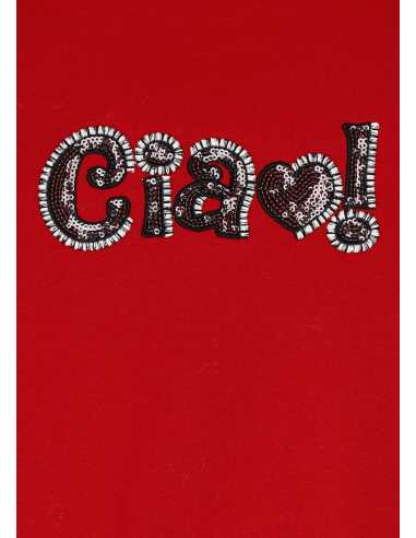 PULLOVER LETRA LENTEJUELAS