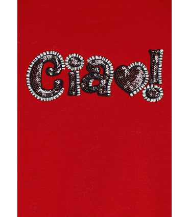 PULLOVER LETRA LENTEJUELAS