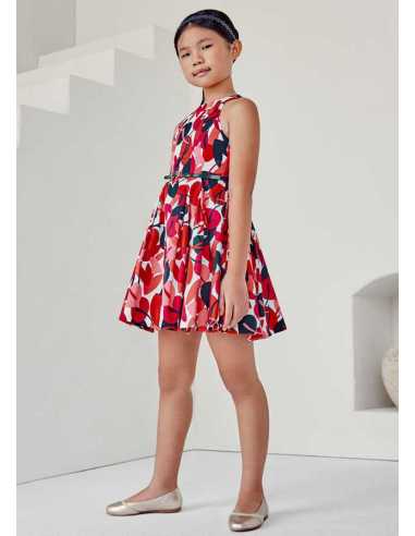 VESTIDO ESTAMPADO SATINADO