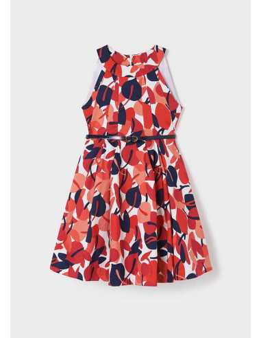 VESTIDO ESTAMPADO SATINADO