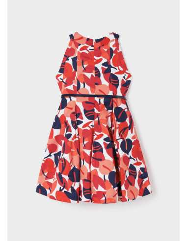 VESTIDO ESTAMPADO SATINADO