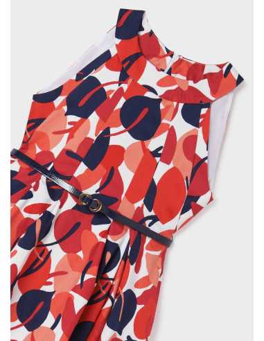 VESTIDO ESTAMPADO SATINADO