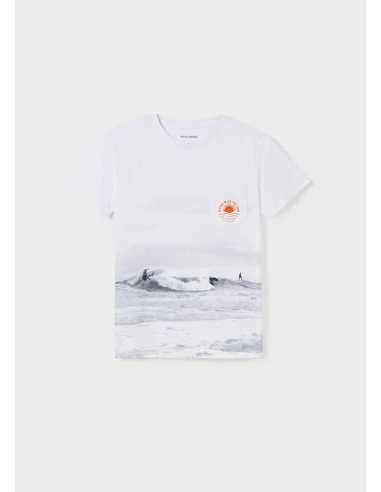 CAMISETA M-C PRINT BOLSILLO