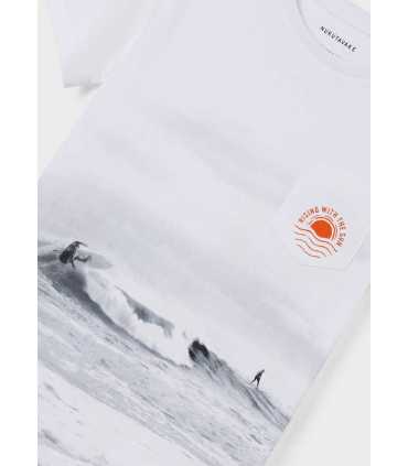 CAMISETA M-C PRINT BOLSILLO