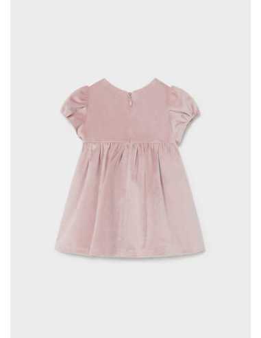 VESTIDO TERCIOPELO Y CAPOTA