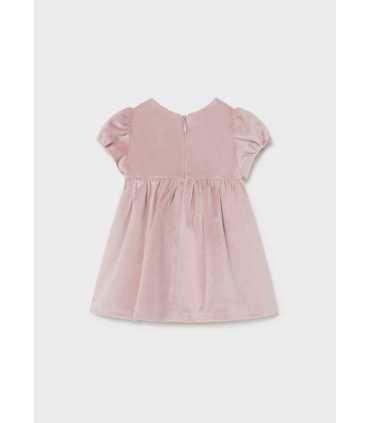 VESTIDO TERCIOPELO Y CAPOTA