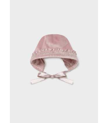 VESTIDO TERCIOPELO Y CAPOTA