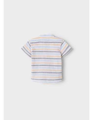 CAMISA M-C CUELLO MAO RAYAS