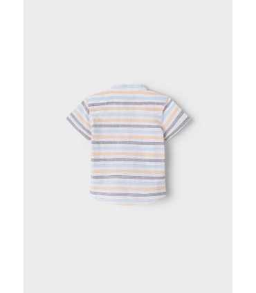 CAMISA M-C CUELLO MAO RAYAS