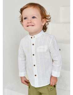 CAMISA M-L LINO CUELLO MAO