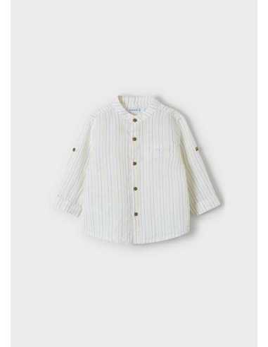 CAMISA M-L LINO CUELLO MAO