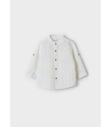 CAMISA M-L LINO CUELLO MAO