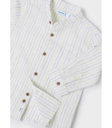 CAMISA M-L LINO CUELLO MAO