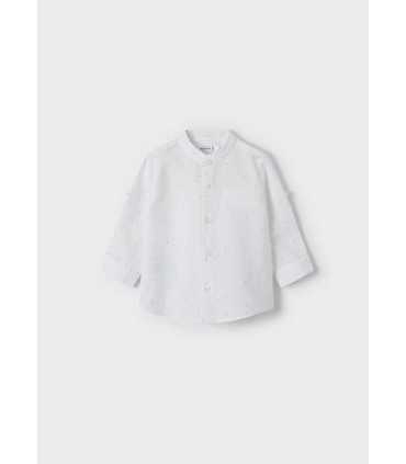 CAMISA M-L LINO CUELLO MAO