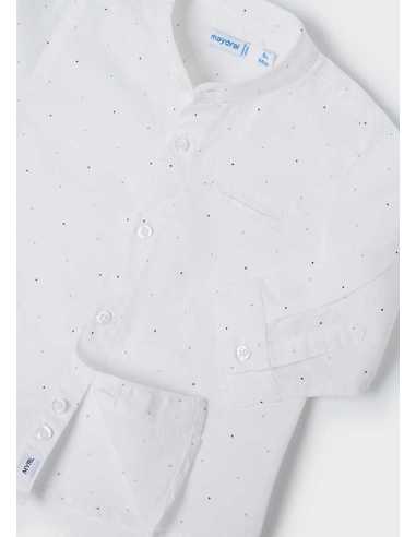 CAMISA M-L LINO CUELLO MAO