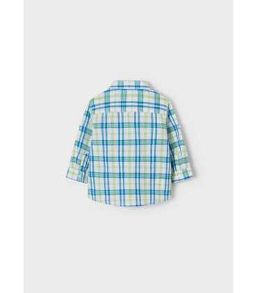 CAMISA M-L CUADROS LINO
