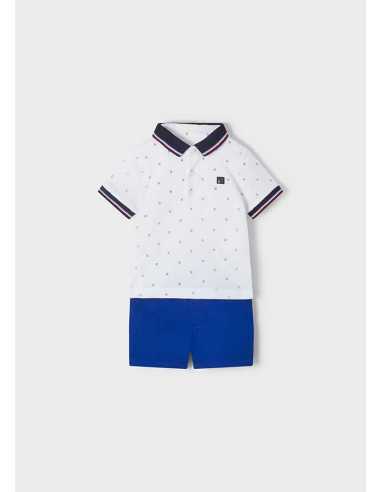 CONJ. BERMUDA POLO ESTAMPADO