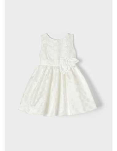 VESTIDO JACQUARD TOPOS