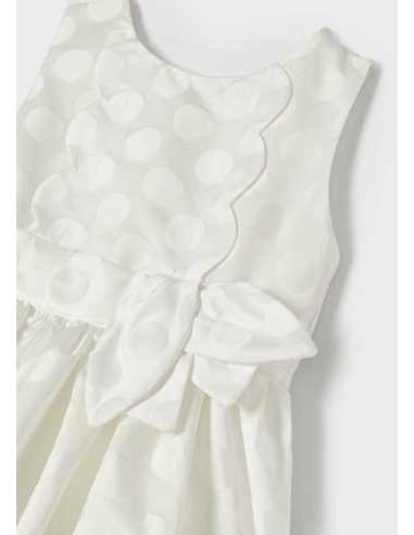 VESTIDO JACQUARD TOPOS