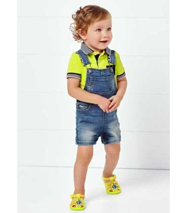 PETO CORTO SOFT DENIM