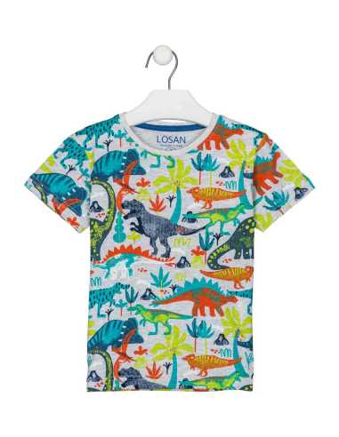 CAMISETA M-C DINOSAURIOS