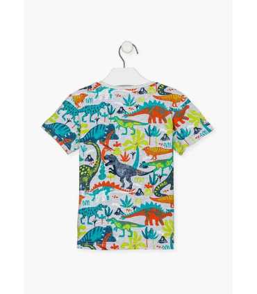 CAMISETA M-C DINOSAURIOS